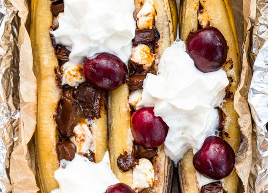 Campfire Banana Splits