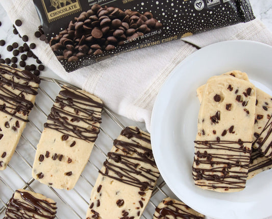 Chocolate Chip Shortbread Cookies