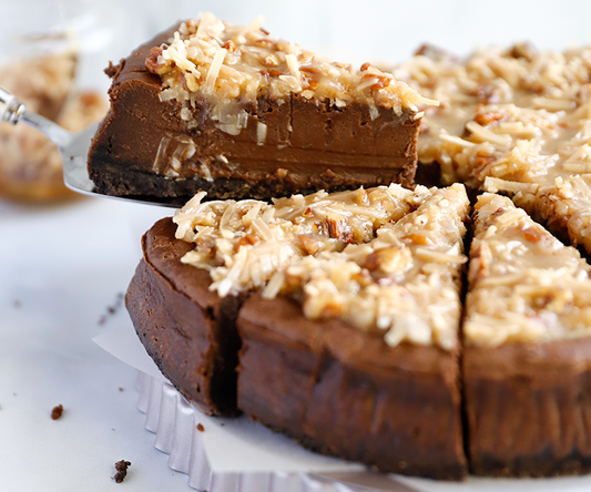 German Chocolate Cheesecake