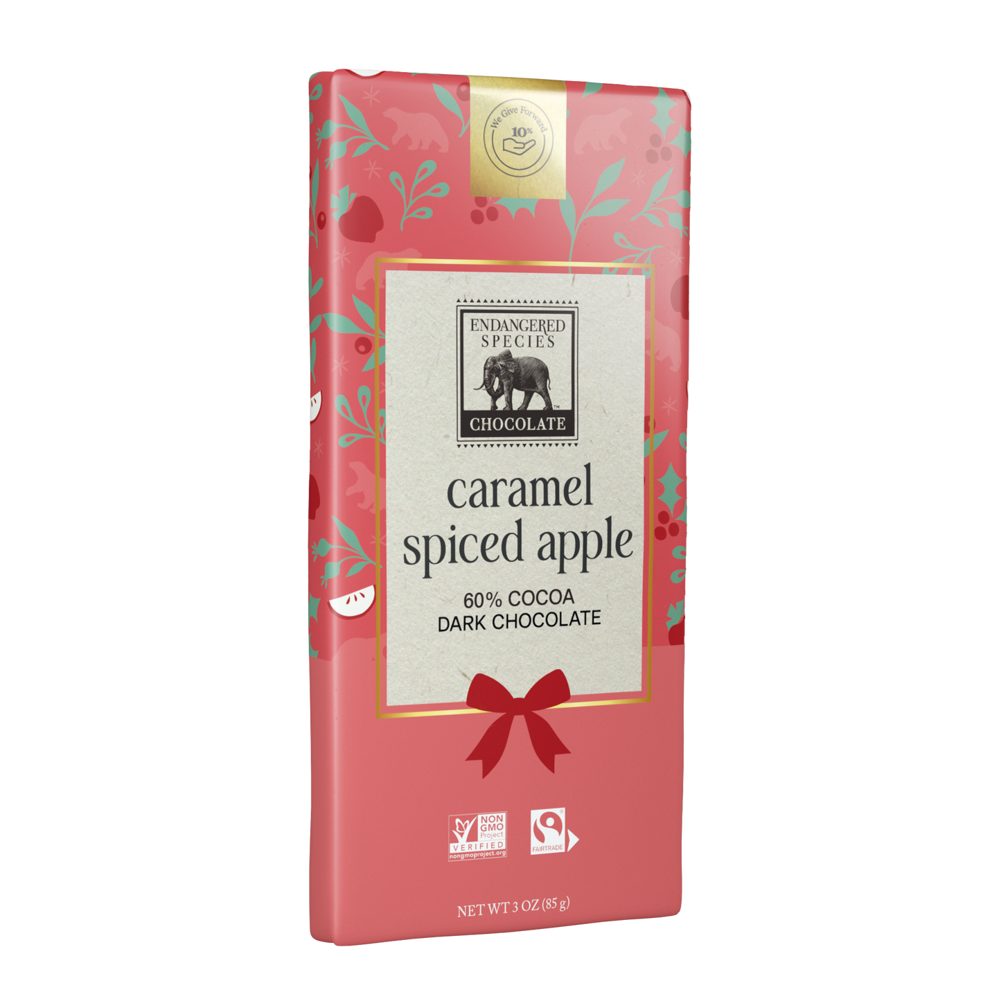 caramel spiced apple + 60% dark chocolate - Holiday Limited Edition