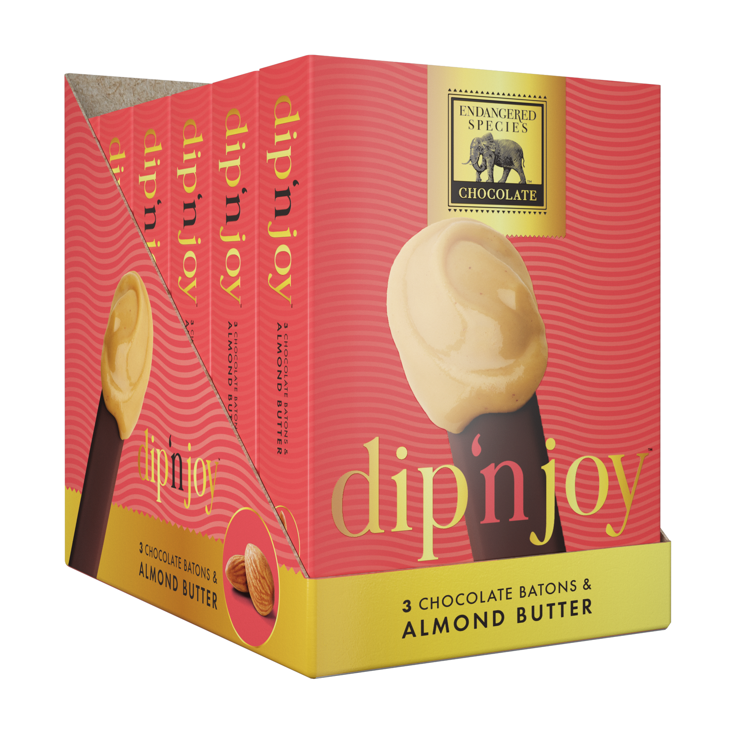 dip'n joy - Dark Chocolate Batons & Almond Butter