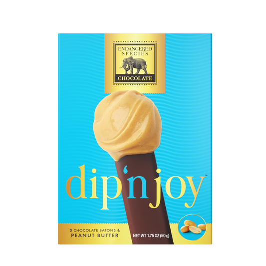 dip'n joy - Dark Chocolate Batons & Peanut Butter
